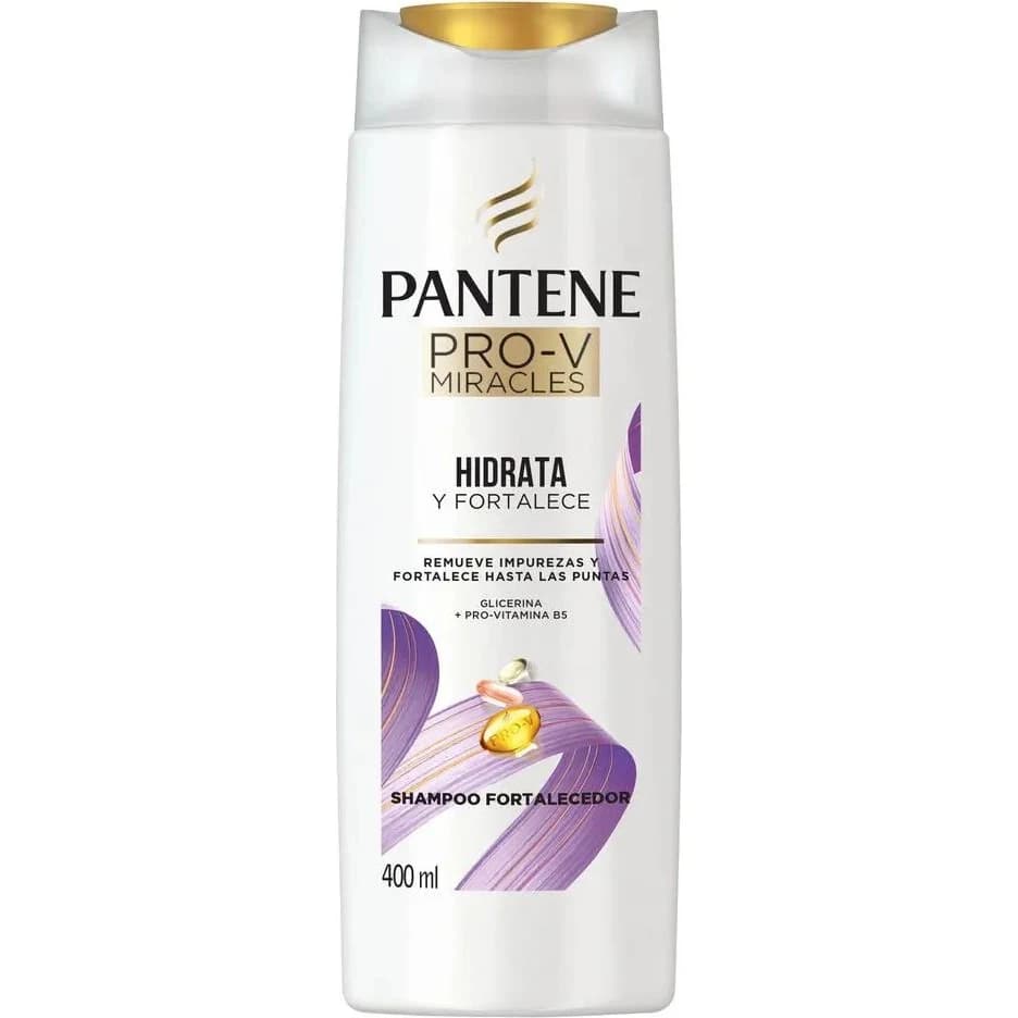 Shampoo Pantene Hidratante Fuerte 400 ml
