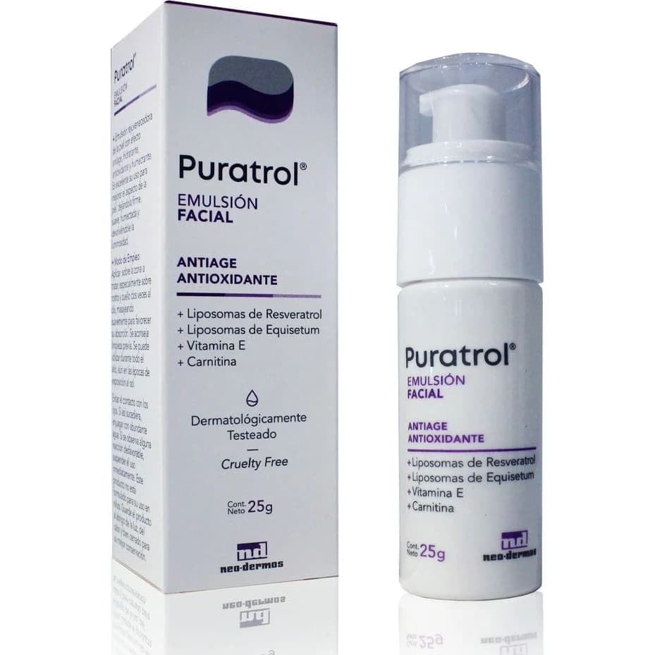 Emulsión Facial Puratrol 25 g