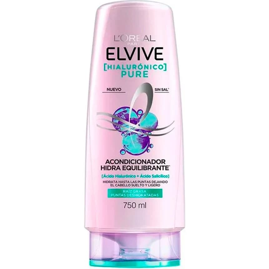 Acondicionador Elvive Hialurónico Pure 750 ml