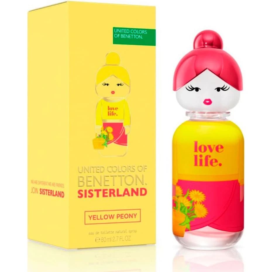 Eau de Toilette Benetton Sisterland Yellow 80 ml