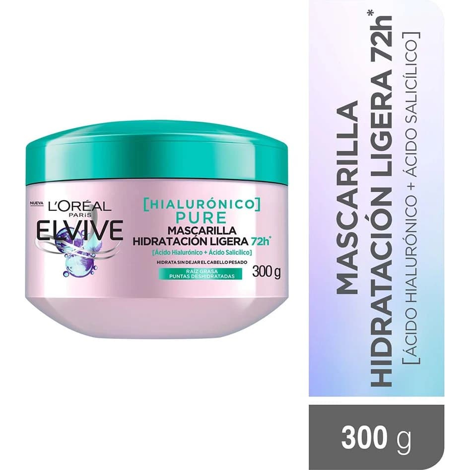 Acondicionador Elvive Tratamiento Hidratante Pure 300 g