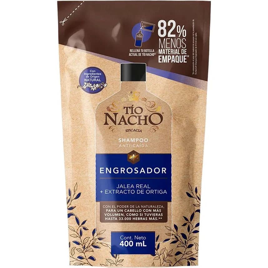 Shampoo Engrosador Tío Nacho 400 ml