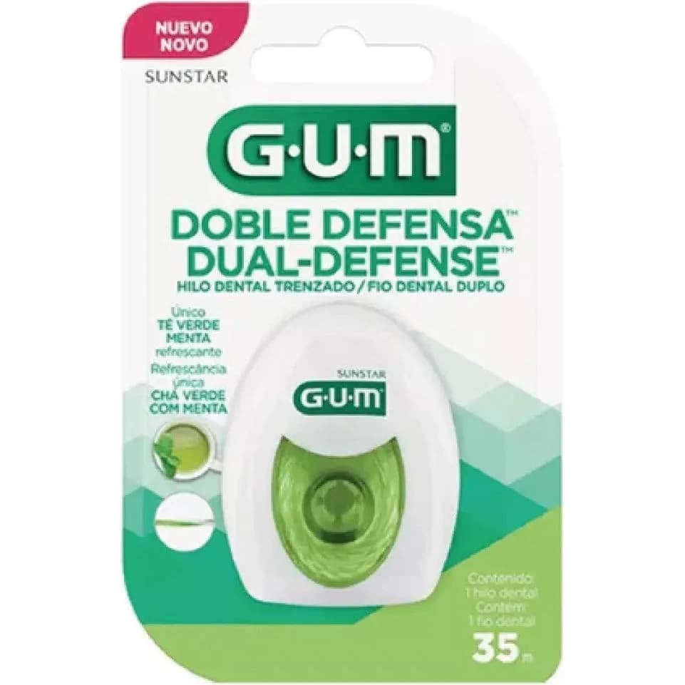 Cinta Dental Gum Dual Defense 35 m