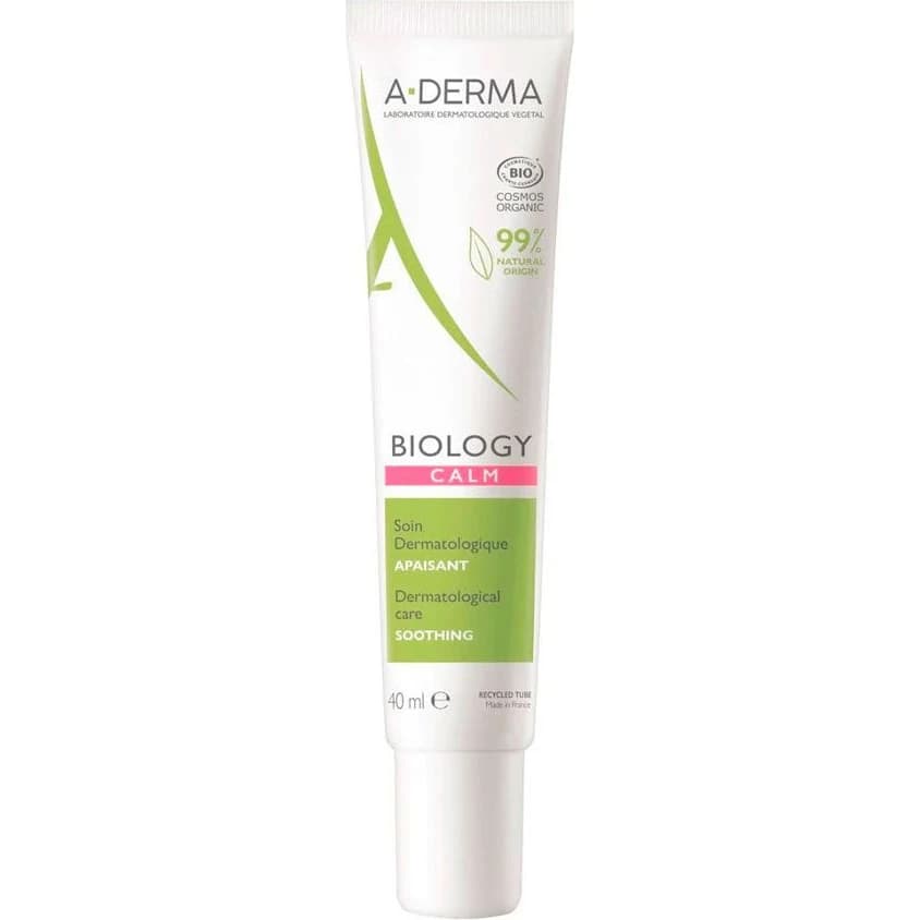 Crema Facial A-Derma Biology Tratamiento Calmante 40 ml
