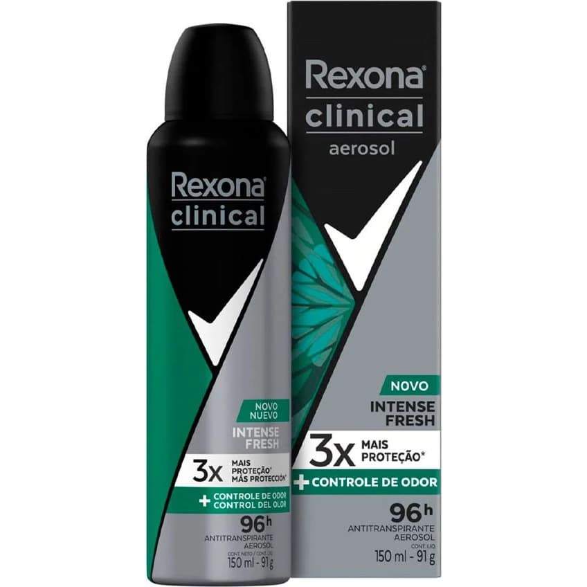 Desodorante Antitranspirante Rexona Clinical Invisible 91g