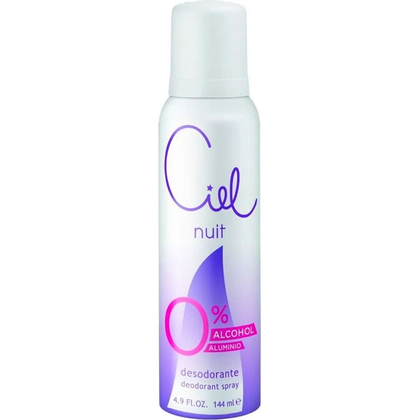 Desodorante Ciel Nuit Sin Alcohol 144 ml