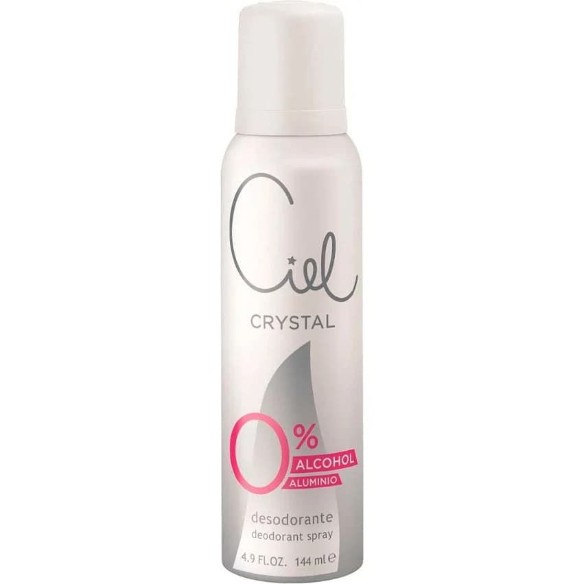Desodorante Ciel Cristal Sin Alcohol 144 ml