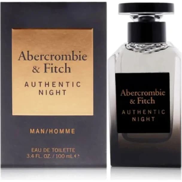 Eau de Toilette Abercrombie & Fitch Authentic Night Men 100 ml