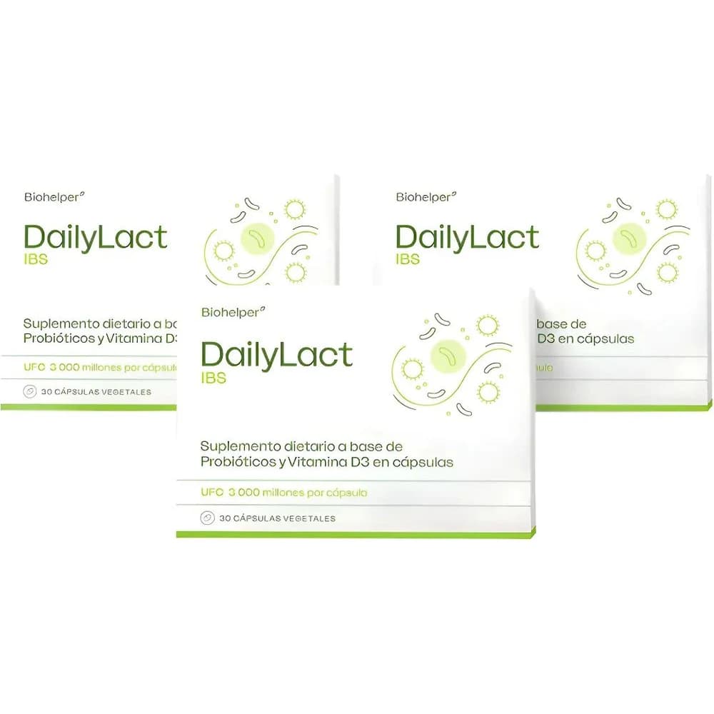 Dailylact IBS Suplemento Dietario con Vitamina D3