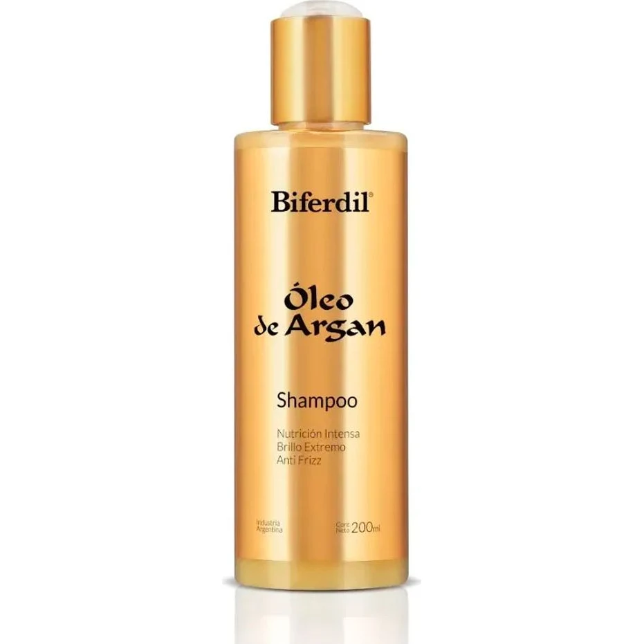 Shampoo Biferdil Óleo Argán 200 ml