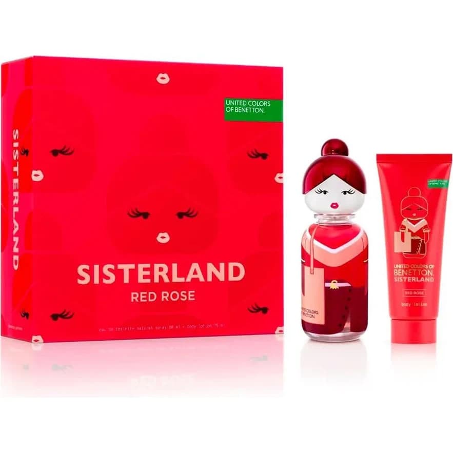 Estuche Benetton Sisterland Eau de Toilette 80 ml + Body Lotion