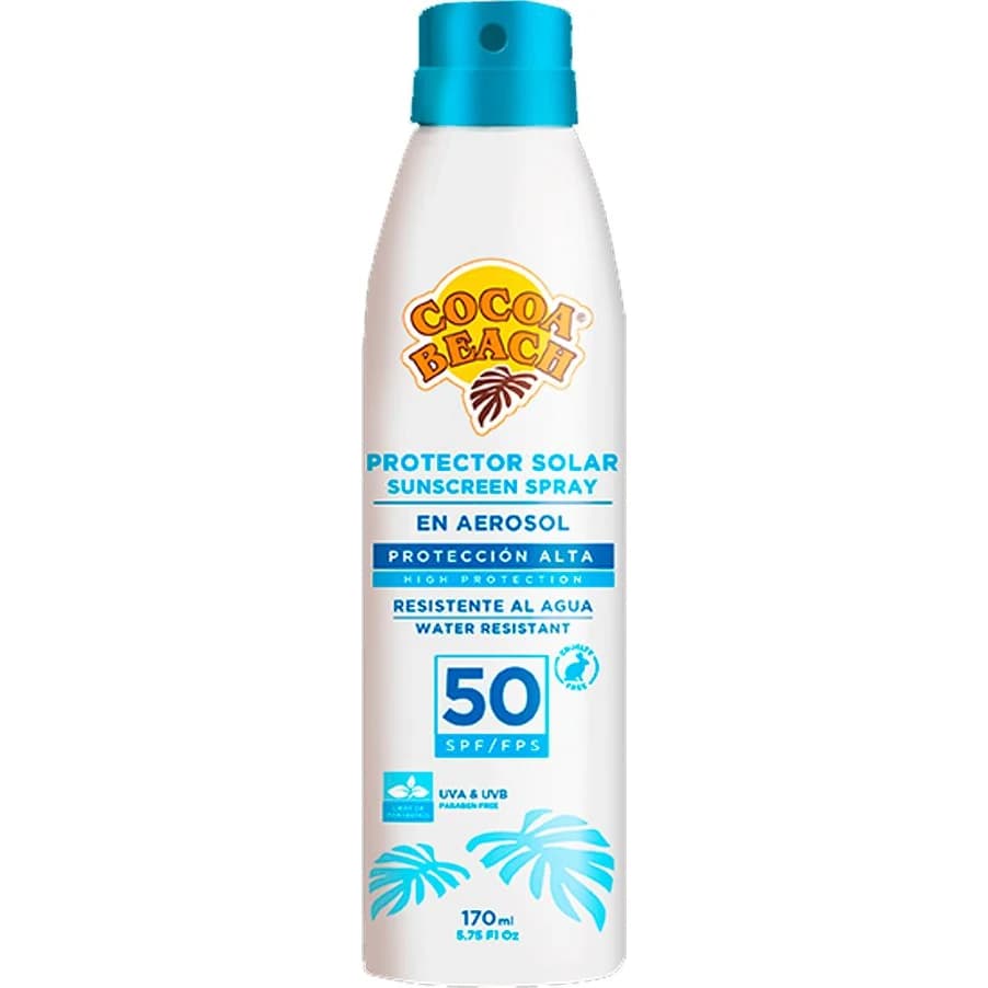 Protector Solar Aerosol Invisible Cocoa Beach FPS 50 170 ml