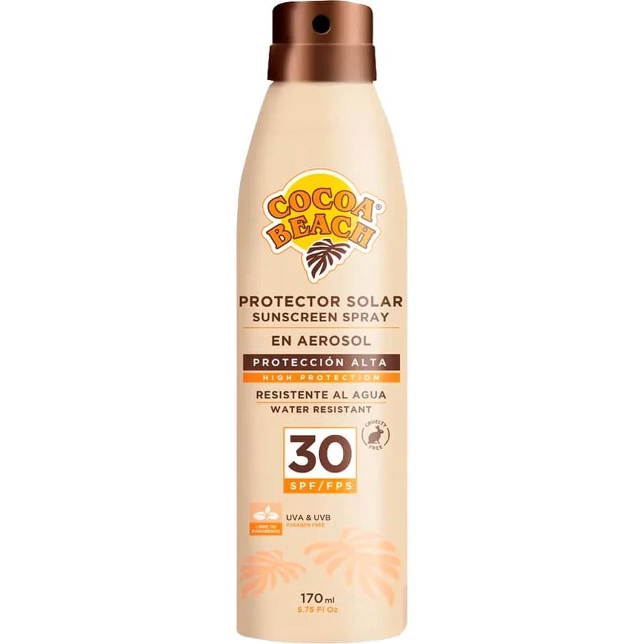 Protector Solar Cocoa Beach Aerosol Invisible FPS 30 170 ml