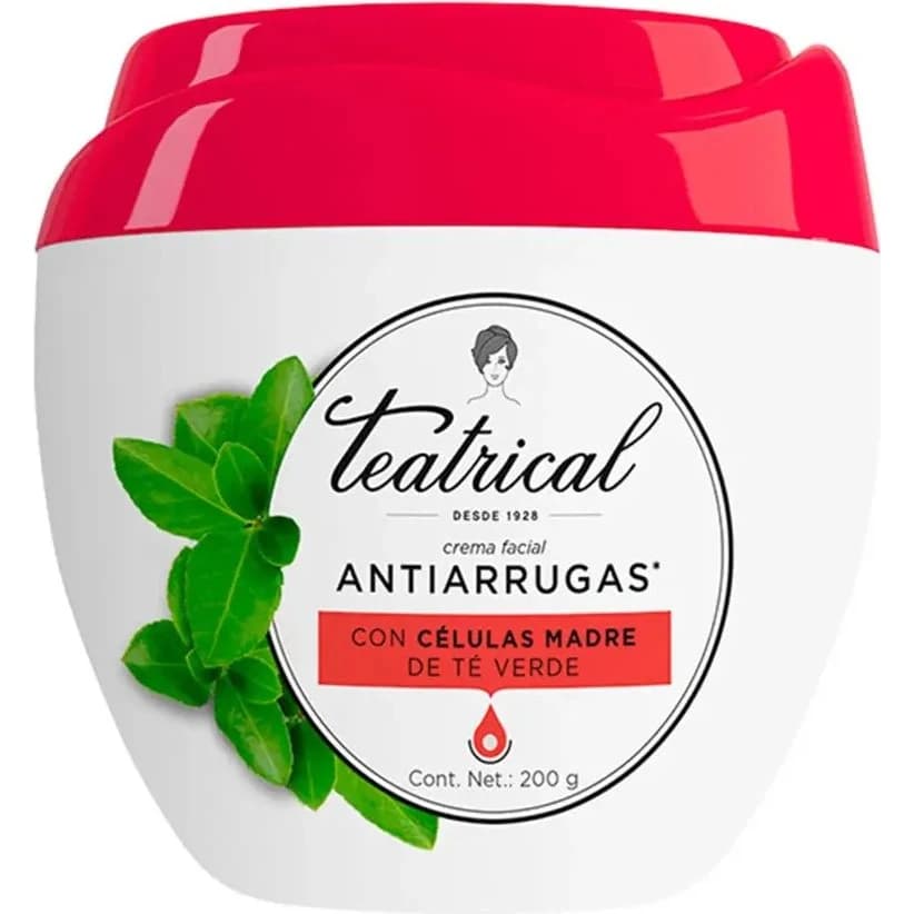 Crema Facial Antiarrugas Teatrical 200 g