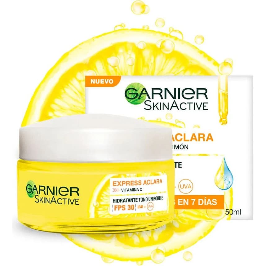 Crema Facial Garnier Expert Aclarante Vitamina C 50 ml