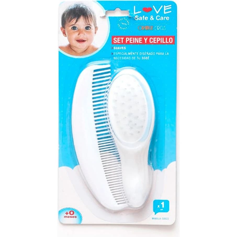 Set Peine y Cepillo Love 8822