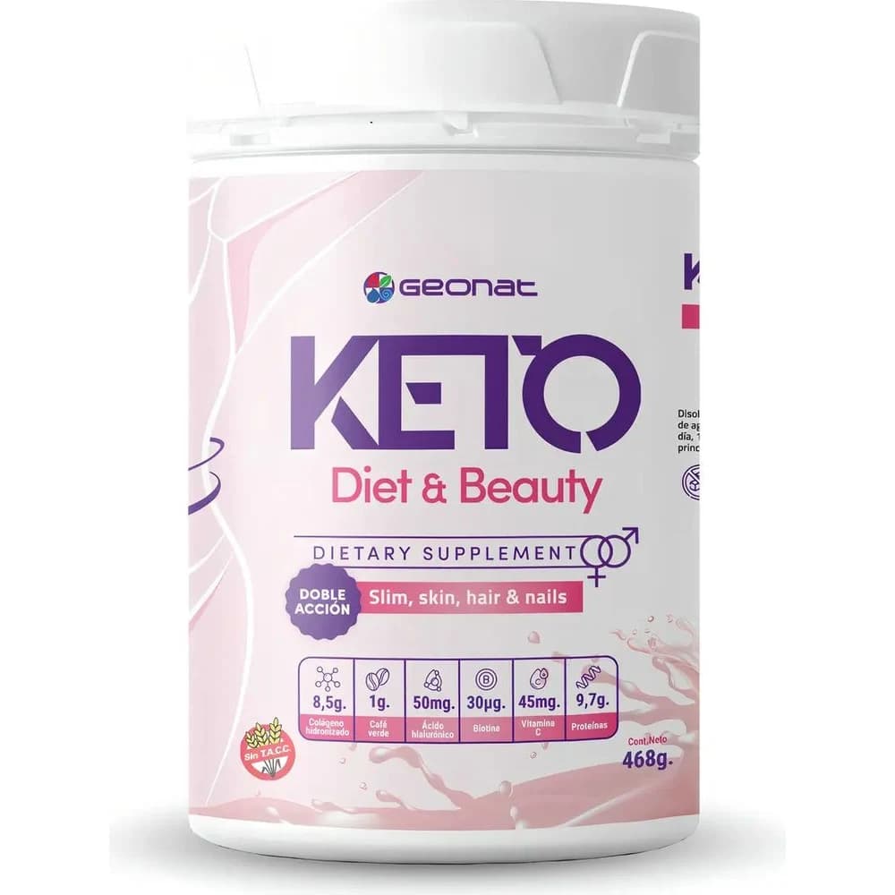 Geonat Keto Diet & Beauty Polvo 468 g