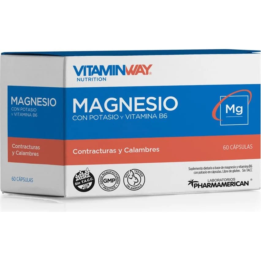 Magnesio Vitamin Way x 60 cápsulas