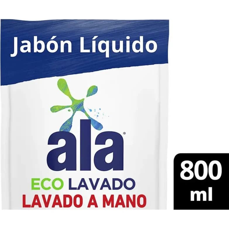 Jabón Líquido Ala Lavado de Manos Extra Max 800 ml