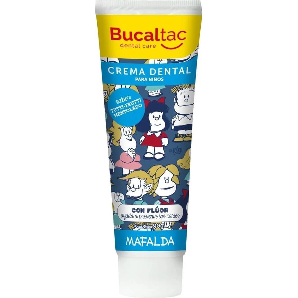 Crema Dental Bucal Tac Mafalda 90 g