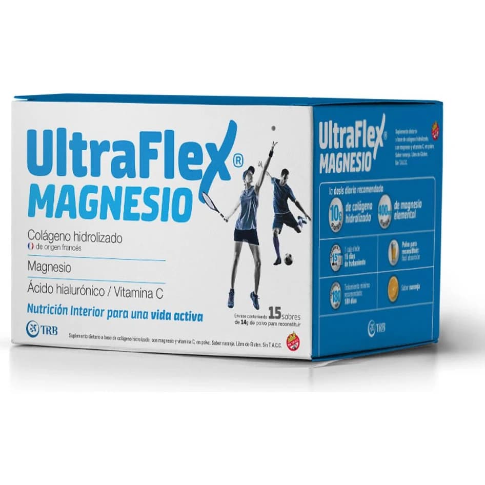 Suplemento Magnesio Ultraflex 15 Sobres