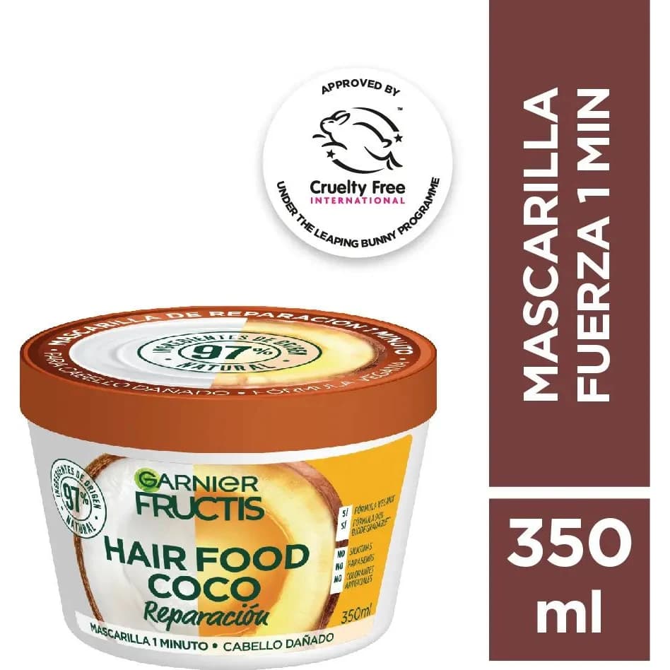 Acondicionador Garnier Fructis Treat Coco 350 ml