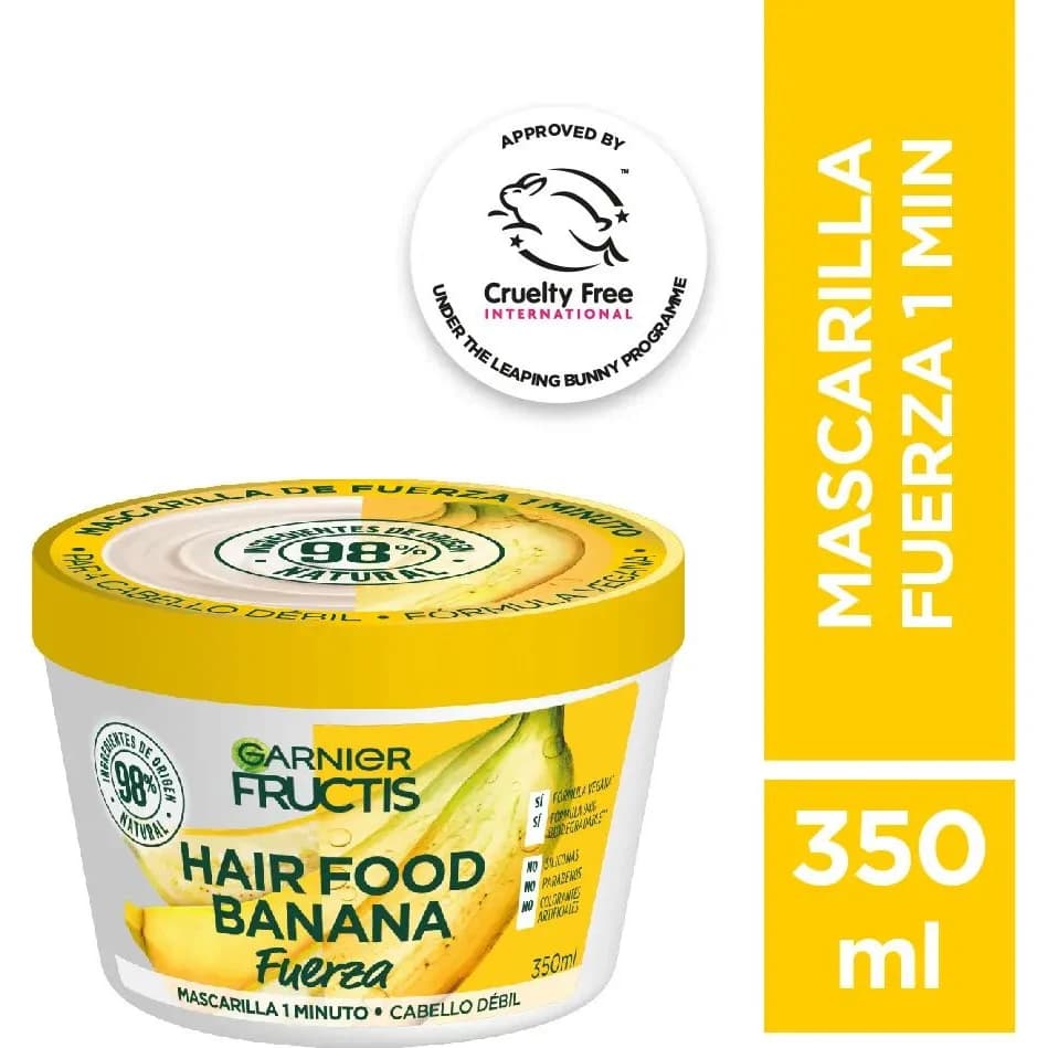 Acondicionador Garnier Fructis Treat Banana 350 ml