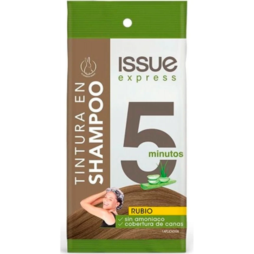 Tintura en Shampoo Issue Color Express 5 Minutos Rubio Oscuro