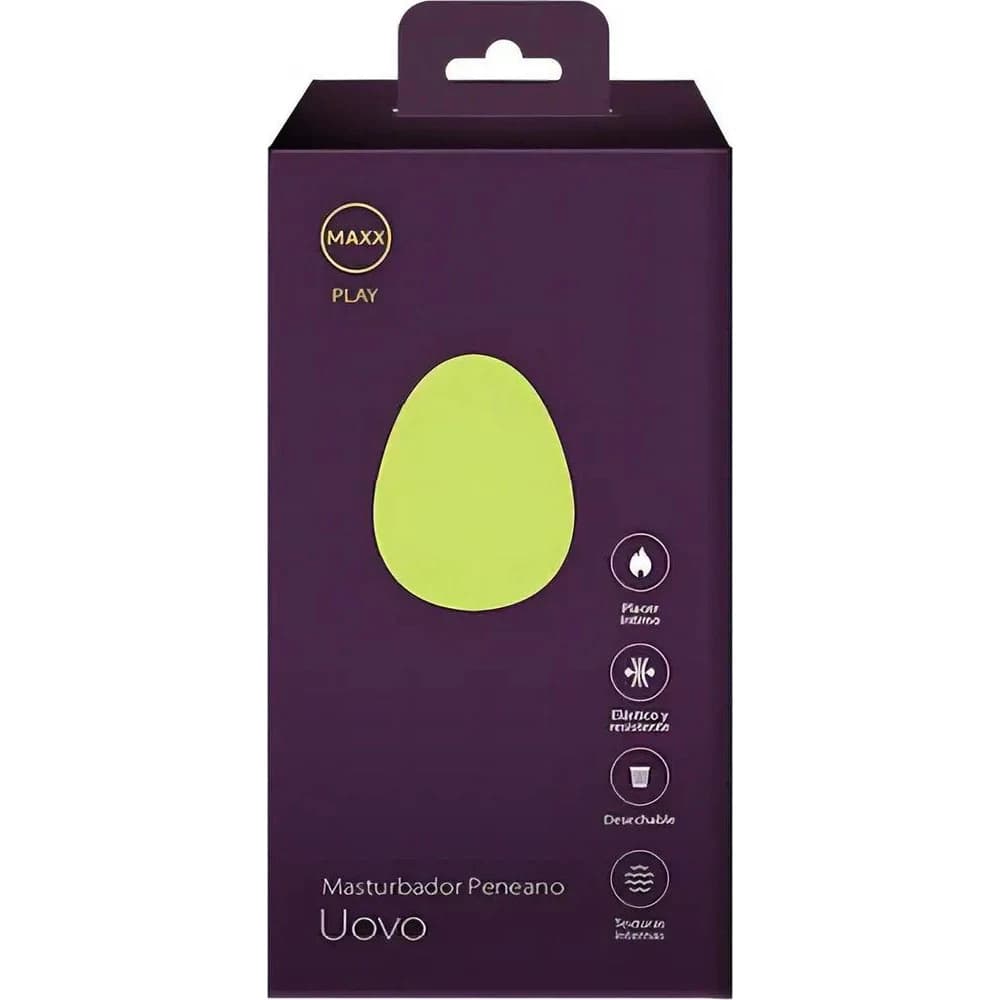 Masturbador Masculino Maxx Play Uovo de Silicona
