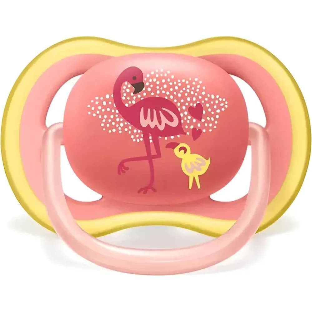 Chupete Avent Ultra Air Deco Cisne Rosa 6-18 meses