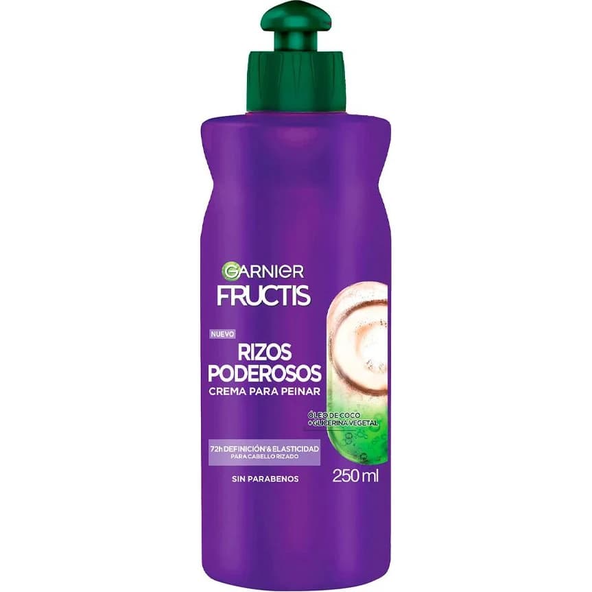 Crema para Peinar Fructis Rizos Poderosos 250 ml