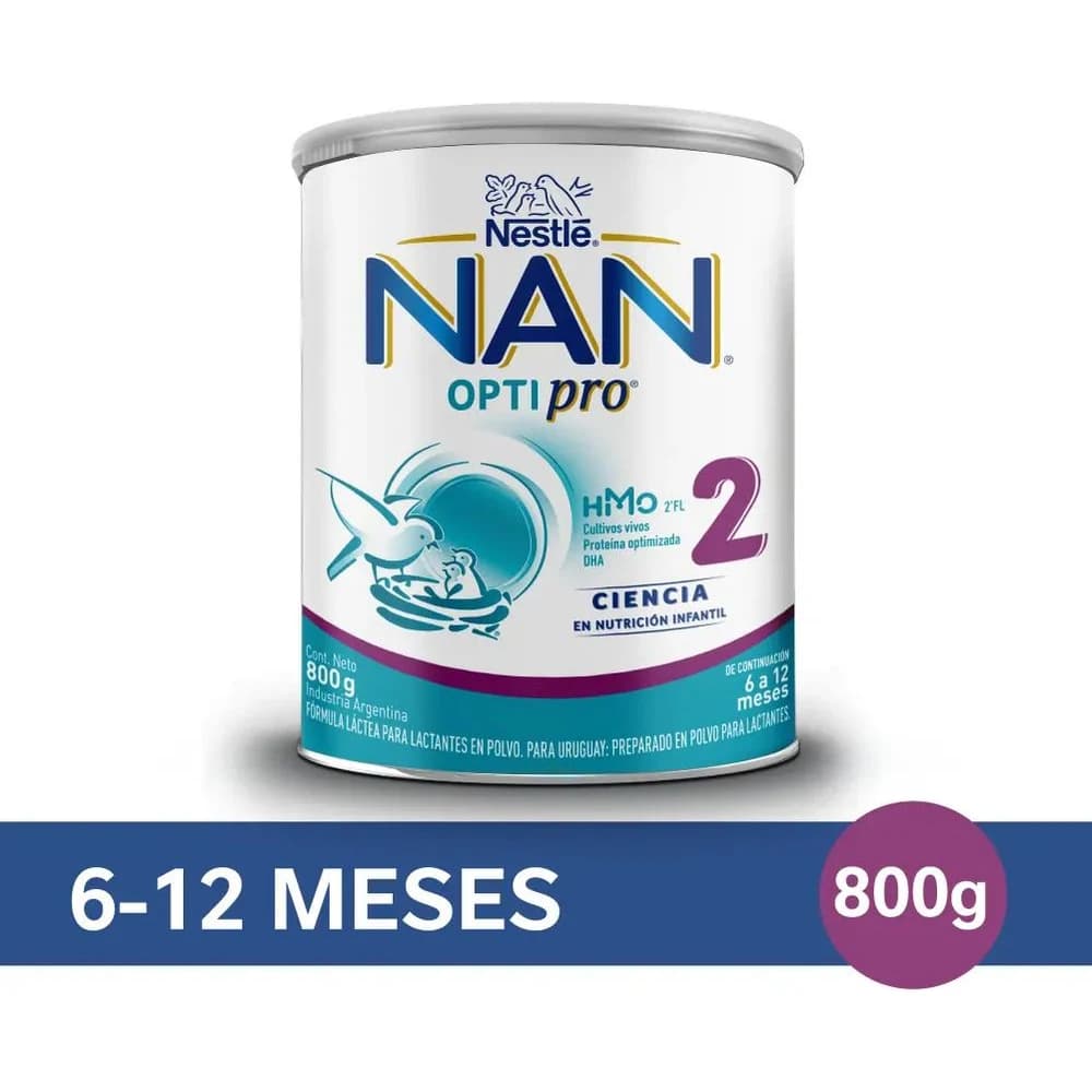 Fórmula Infantil NAN 2 OptiPro 800 g
