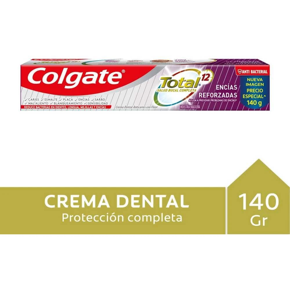 Pasta Dental Colgate Total 12 Encías Sanas 140 g