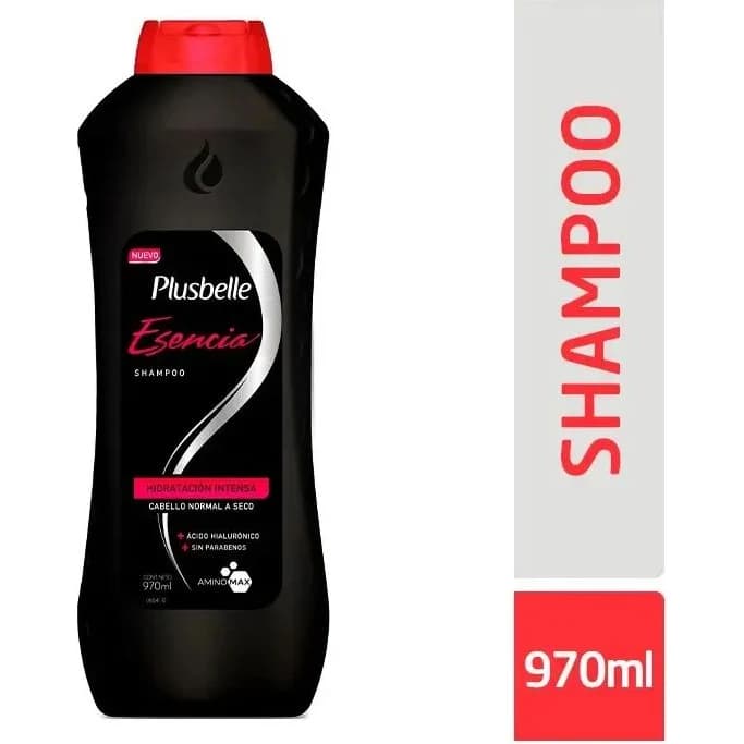 Shampoo Plusbelle Esencia Hidratación Intensa 970 ml