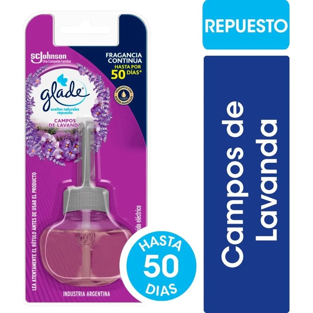 Glade Aceite Esencial Reparador Lavanda x6