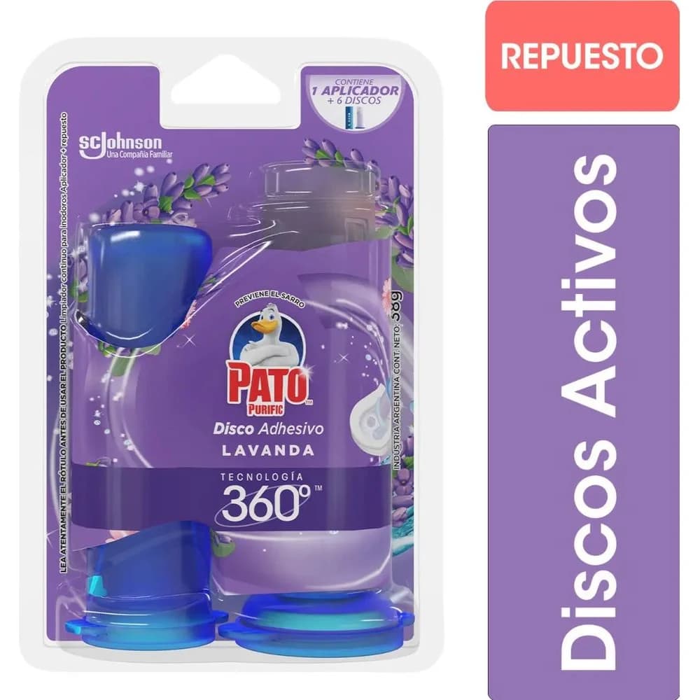 Pato Disco Adhesivo Full Lavanda 36 m