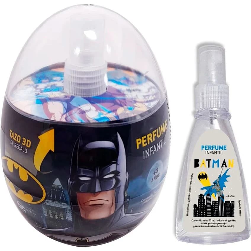 Perfume Infantil Batman 50 ml + Taza