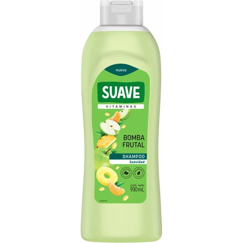 Shampoo Suave Vitaminado Bomba Frutal 930 ml
