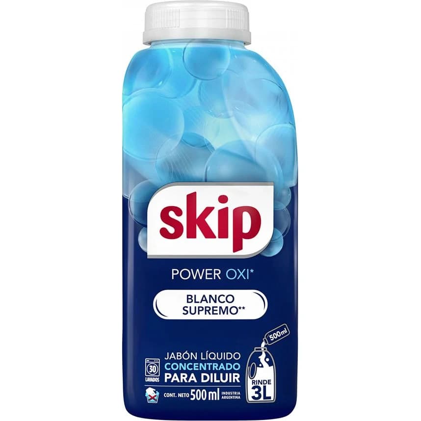 Skip Líquido Oxígeno Activo para Diluir 500 ml