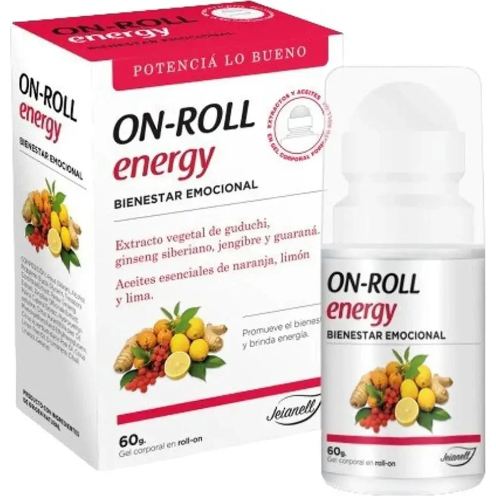 Gel Corporal On Roll Energy 60 g
