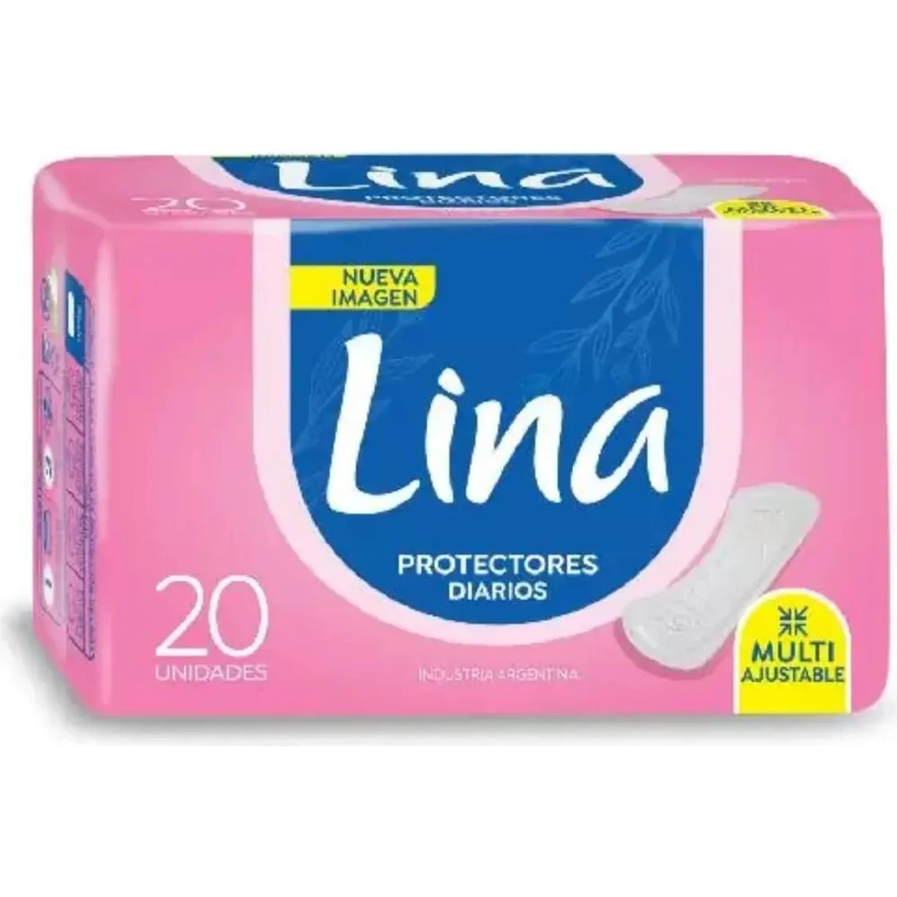 Protectores Anatómicos Lina Protección Diaria x20 Unidades