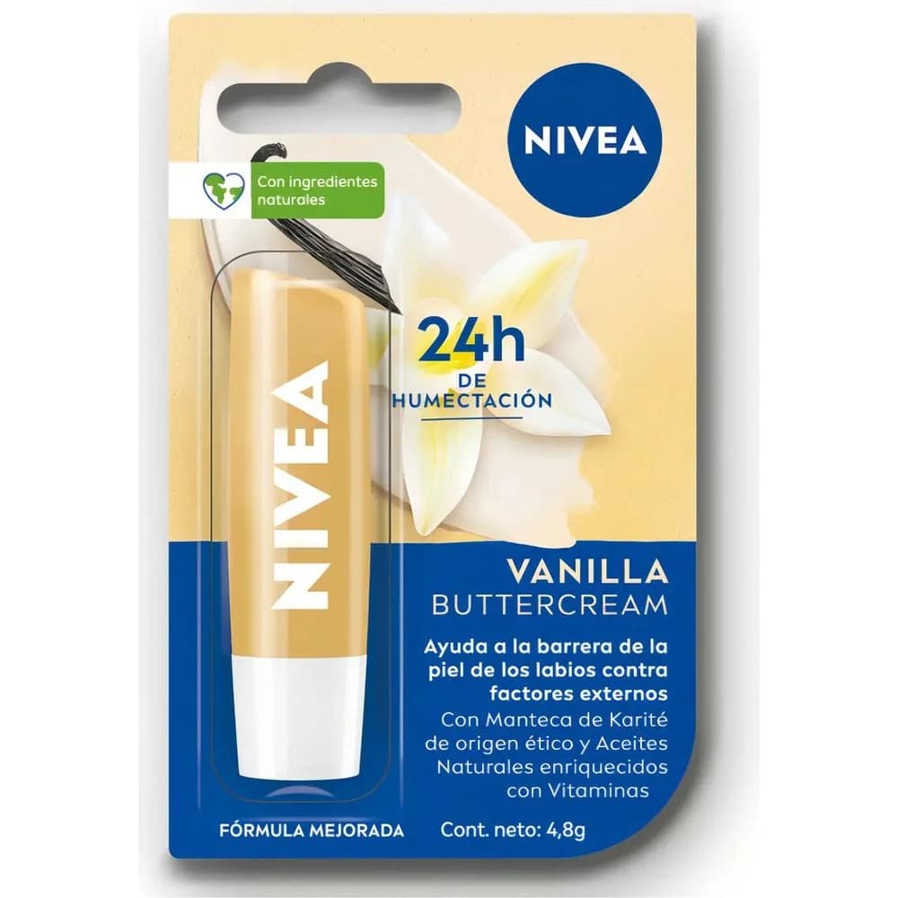 Protector Labial Nivea Vainilla Butter