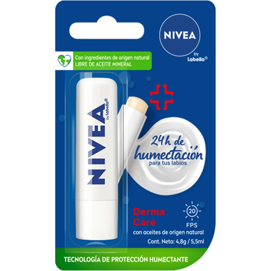 Protector Labial Nivea Med FPS 15