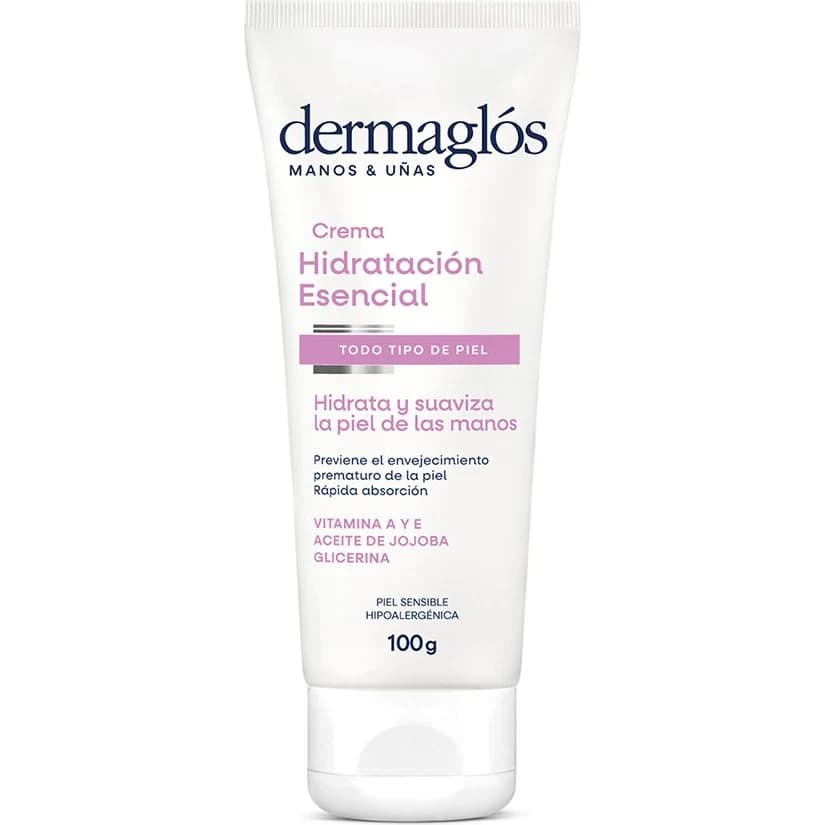 Crema Dermaglós para Manos y Uñas Hidratación Esencial 100 g