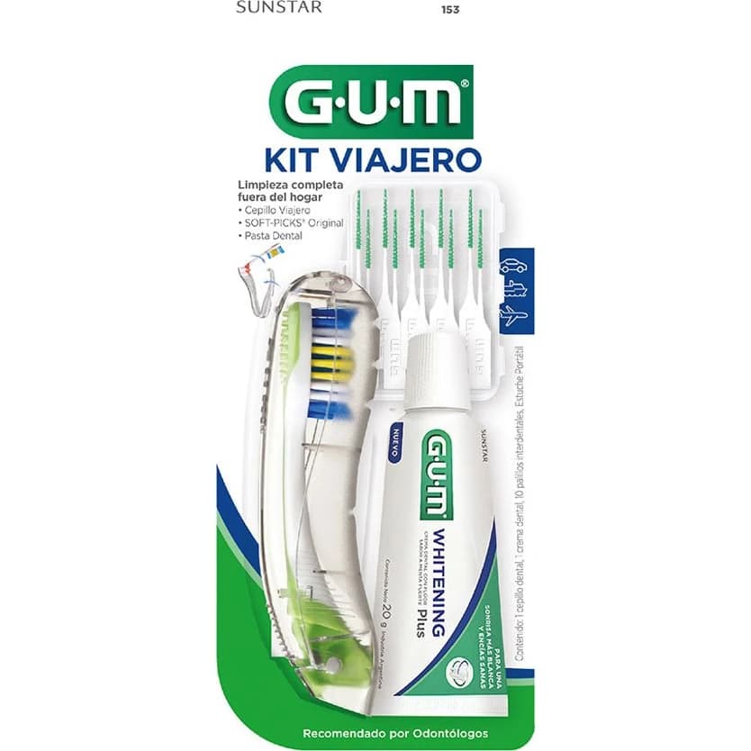 Cepillo de Dientes GUM Kit Viajero