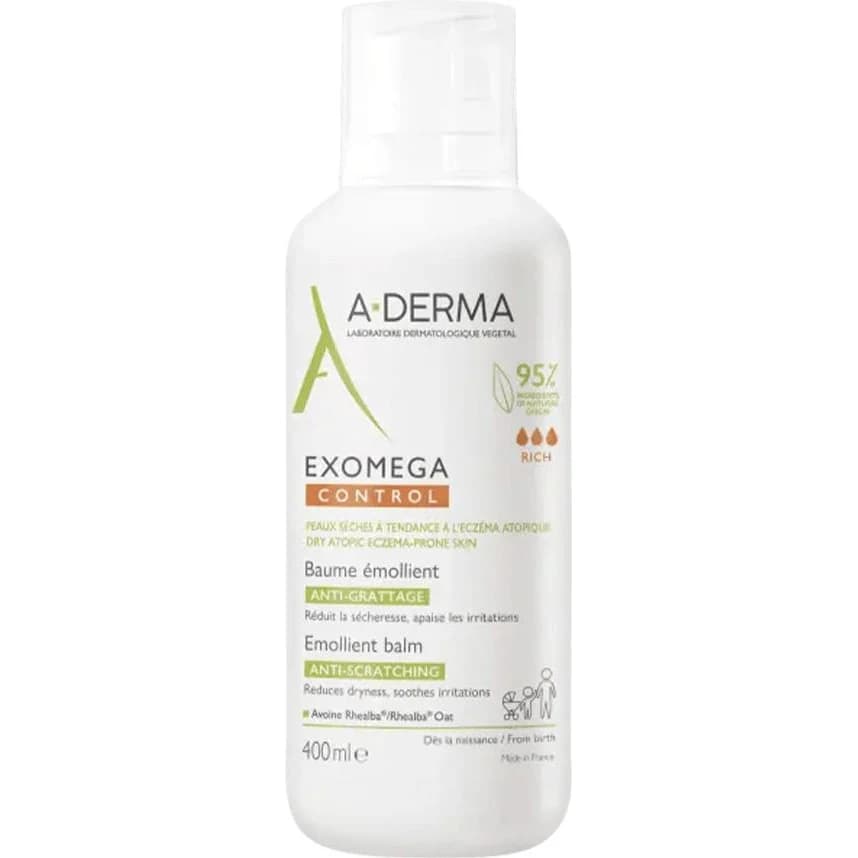 Bálsamo Emoliente A-Derma Exomega Control 400 ml