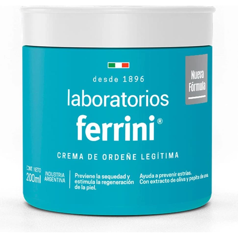 Crema Corporal Ferrini Ordeñe Legítima 200 ml