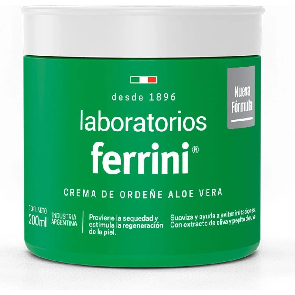 Crema Corporal Ferrini Ordeñe Aloe Vera 200 ml