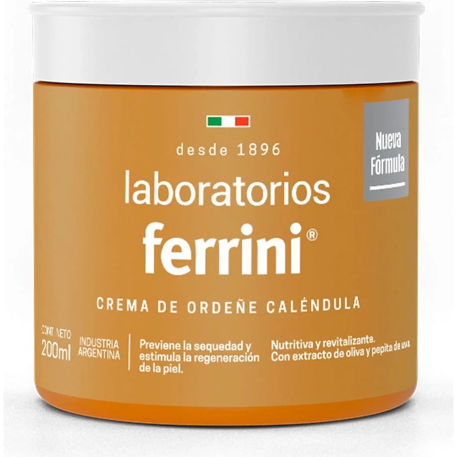 Crema Corporal Ferrini Ordeñe Caléndula 200 ml