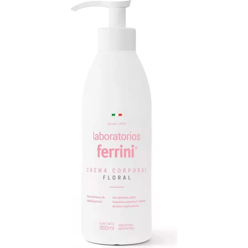 Crema Corporal Hidratante Floral Ferrini 300 ml